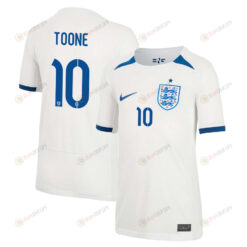 Ella Toone 10 England 1 Star Women's National Team 2023-24 World Cup Home Jersey