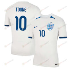 Ella Toone 10 England 1 Star Women's National Team 2023-24 World Cup Home Men Jersey