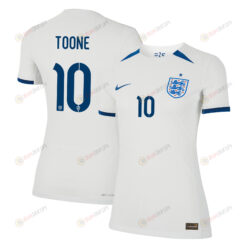 Ella Toone 10 England 1 Star Women's National Team 2023-24 World Cup Home WOMEN Jersey