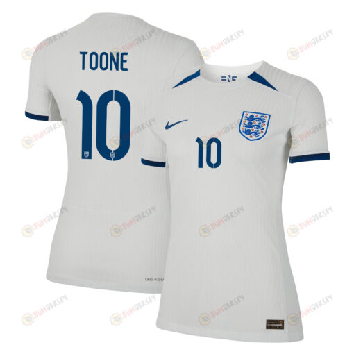 Ella Toone 10 England Women's National Team 2023-24 World Cup Home Women Jersey