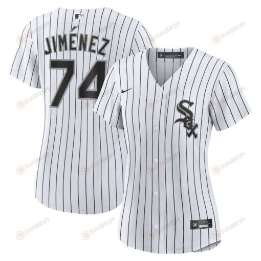 Eloy Jimenez 74 Chicago White Sox Women's Home Player Jersey - White