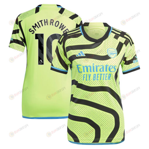 Emile Smith Rowe 10 Arsenal 2023/24 Away Women Jersey - Yellow