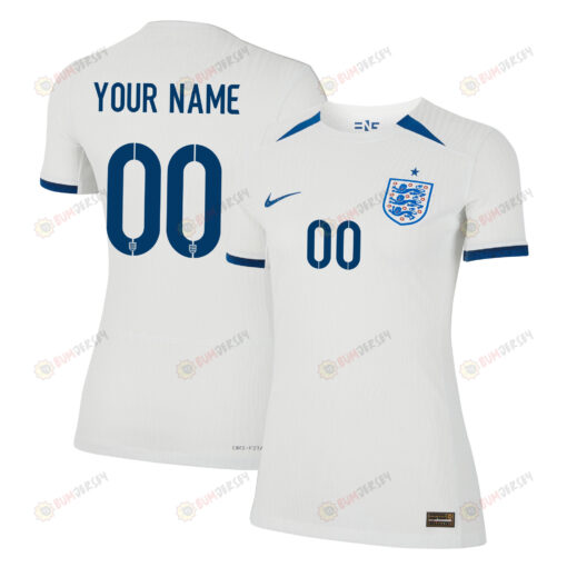 England 1 Star FIFA Patch Women's National Team 2023-24 World Cup Custom Home WOMEN Jersey