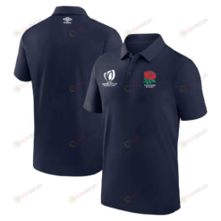 England Rugby World Cup 2023 Polo Shirt - Navy