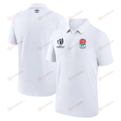 England Rugby World Cup 2023 Polo Shirt - White
