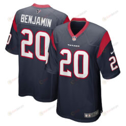 Eno Benjamin 20 Houston Texans Game Player Jersey - Navy