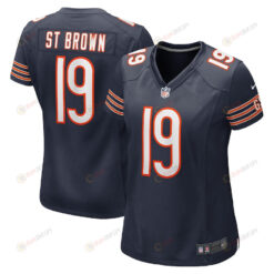 Equanimeous St. Brown Chicago Bears Women's Game Player Jersey - Navy