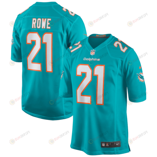 Eric Rowe 21 Miami Dolphins Game Men Jersey - Aqua