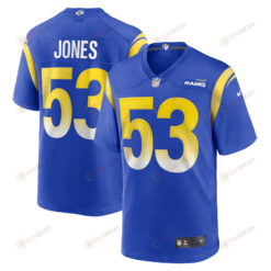 Ernest Jones Los Angeles Rams Game Player Jersey - Royal