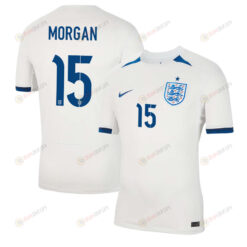 Esme Morgan 15 England 1 Star Women's National Team 2023-24 World Cup Home Men Jersey