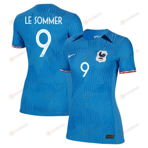 Eugenie Le Sommer 9 France Women's National Team 2023-24 World Cup Home Women Jersey