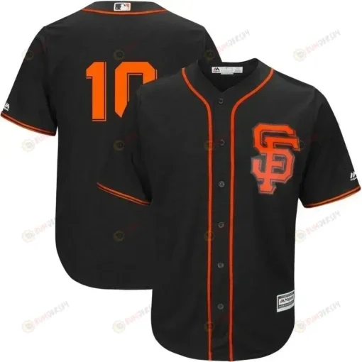 Evan Longoria San Francisco Giants Alternate Official Cool Base Player Jersey - Black