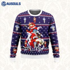 Evangelion Holiday Ugly Sweaters For Men Women Unisex