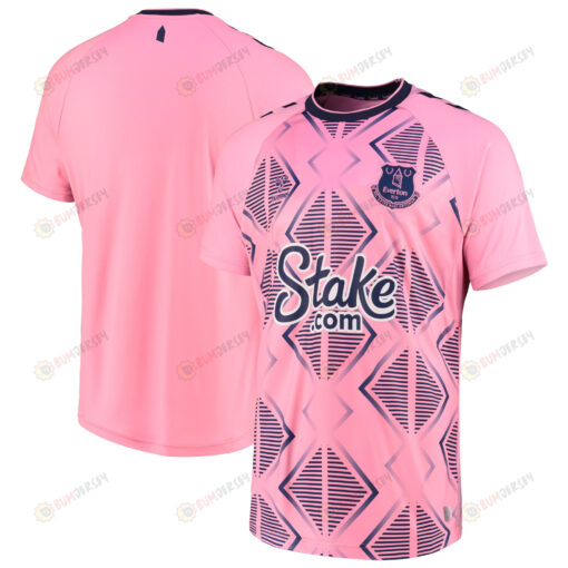 Everton 2022/23 Away Player Men Jersey - Pink