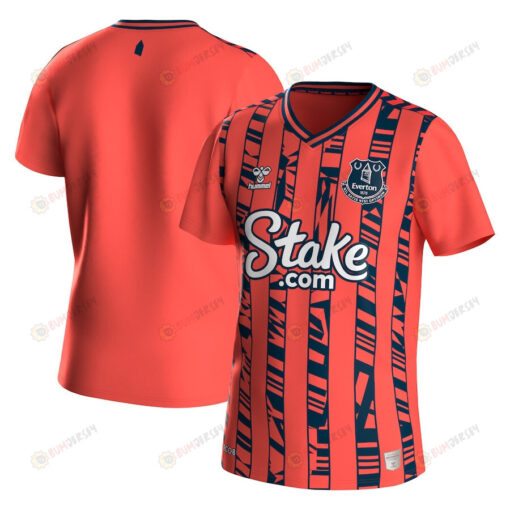 Everton 2023/24 Hummel Away Men Jersey - Orange