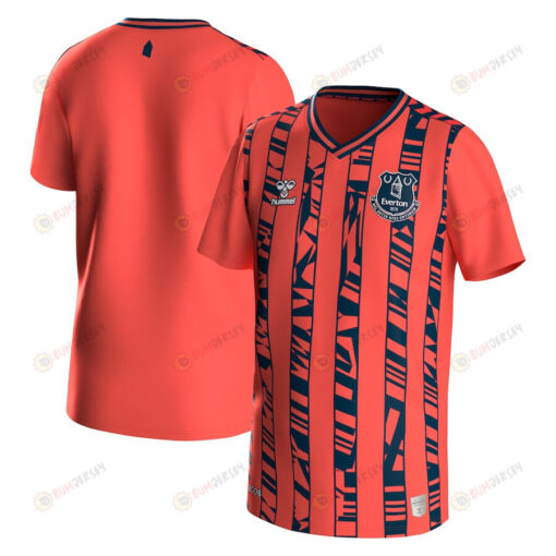 Everton 2023/24 Hummel Away YOUTH Jersey - Orange