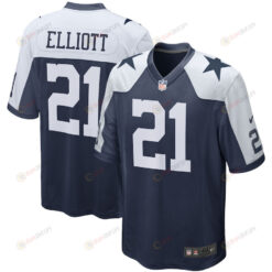 Ezekiel Elliott Dallas Cowboys Alternate Game Team Jersey - Navy