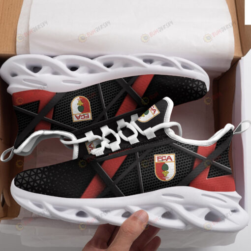 FC Augsburg Logo Custom Name Pattern 3D Max Soul Sneaker Shoes