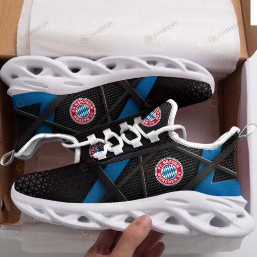 FC Bayern M?nchen Logo Custom Name Pattern 3D Max Soul Sneaker Shoes