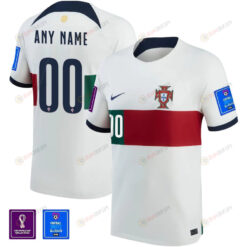 FIFA World Cup Qatar 2022 Patch Custom 00 - Portugal National Team Away Jersey