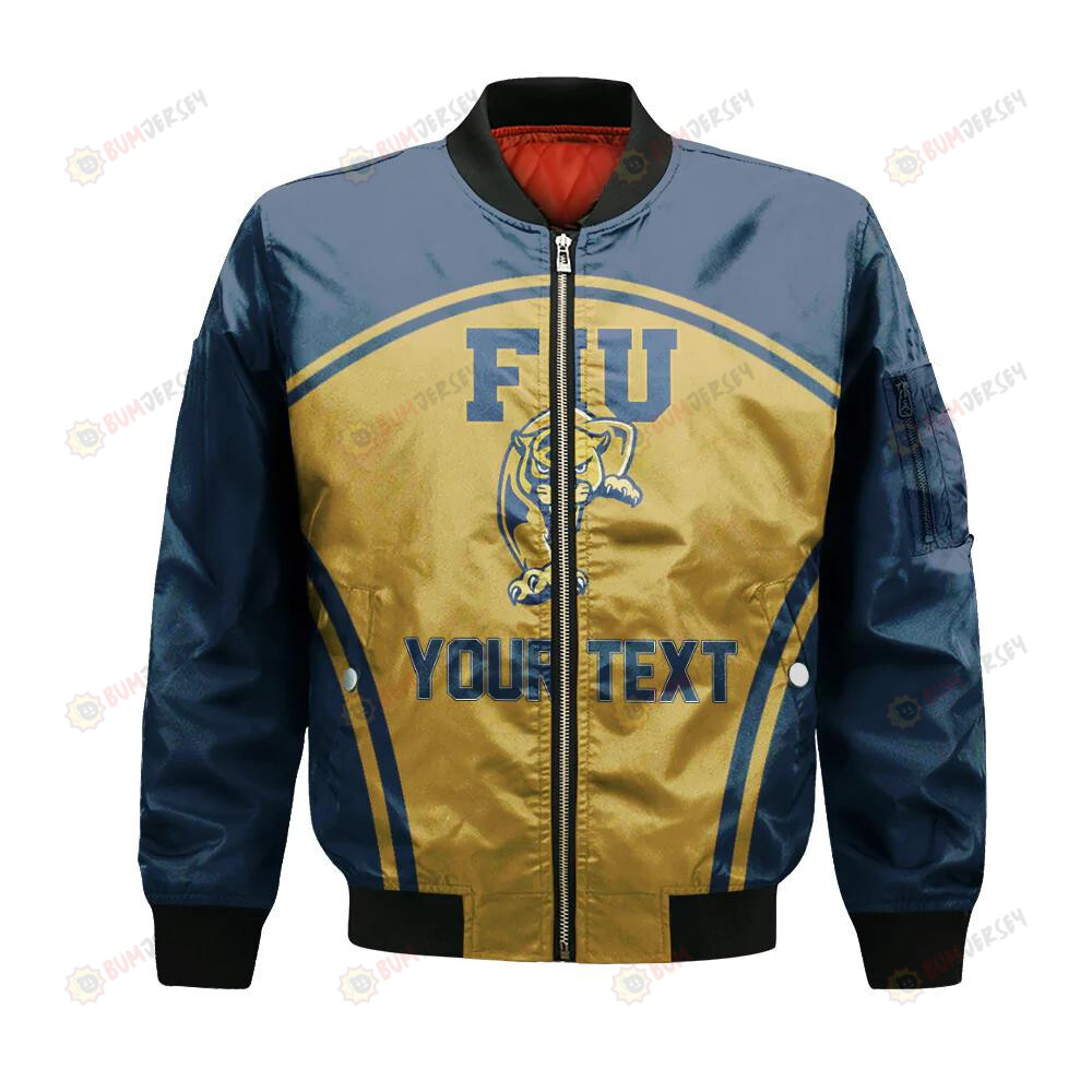 FIU Panthers Bomber Jacket 3D Printed Curve Style Sport