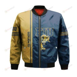 FIU Panthers Bomber Jacket 3D Printed Half Style