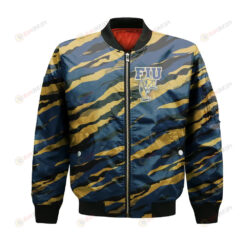 FIU Panthers Bomber Jacket 3D Printed Sport Style Team Logo Pattern