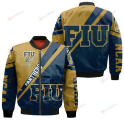 FIU Panthers Logo Bomber Jacket 3D Printed Cross Style