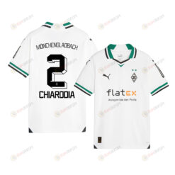 Fabio Chiarodia 2 Borussia M?nchengladbach 2023-24 Home YOUTH Jersey - White