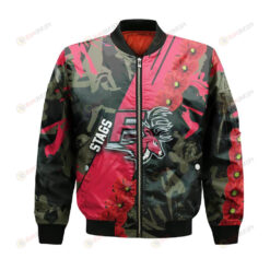 Fairfield Stags Bomber Jacket 3D Printed Sport Style Keep Go on