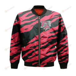 Fairfield Stags Bomber Jacket 3D Printed Sport Style Team Logo Pattern