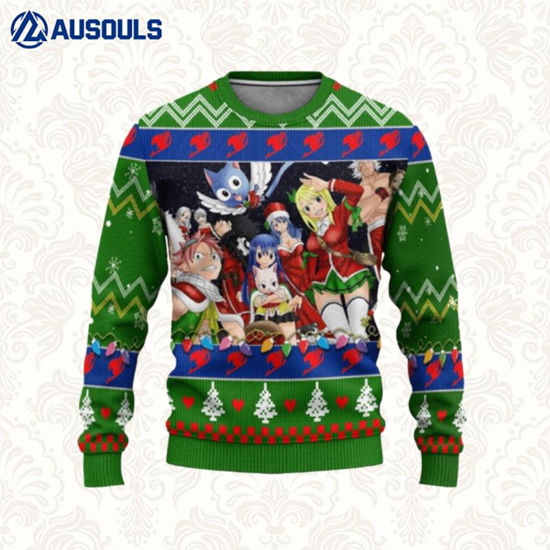Fairy Tail Christmas Hoodie Ugly Sweaters For Men Women Unisex