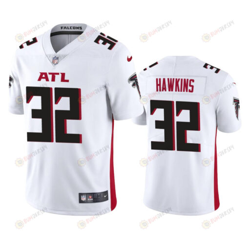 Falcons Jaylinn Hawkins 32 Vapor Untouchable Limited White Jersey Men's