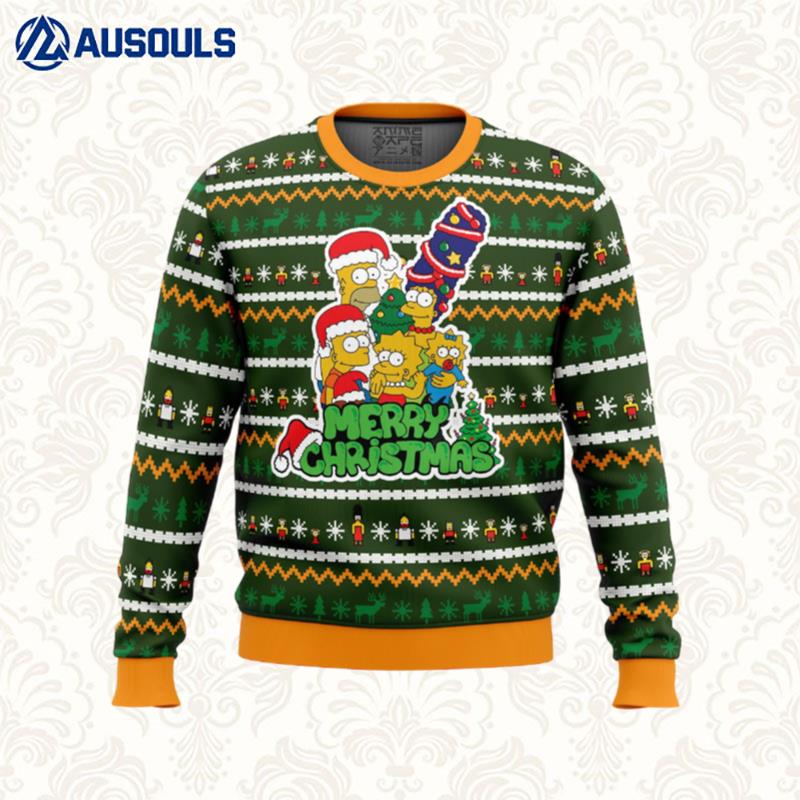 Family Tradition The Simpsons Ugly Sweaters For Men Women Unisex