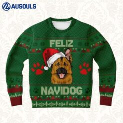 Feliz Navidog French Bulldog Christmas Gift Christmas Gift Ugly Sweaters For Men Women Unisex