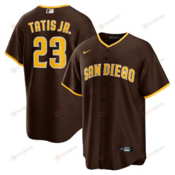 Fernando Tatis Jr. 23 San Diego Padres Alternate Player Jersey - Brown