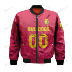 Ferris State Bulldogs Bomber Jacket 3D Printed Team Logo Custom Text And Number