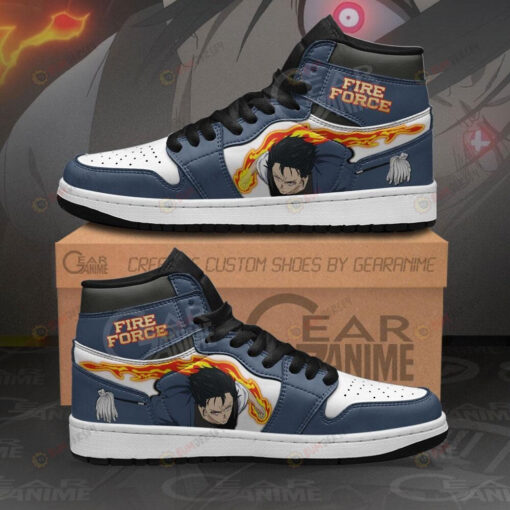 Fire Force Benimaru Shinmon Anime Air Jordan 1 High Shoes Sneakers