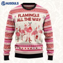 Flamingo Flamingle All The Ways Ugly Sweaters For Men Women Unisex