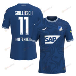 Florian Grillitsch 11 TSG 1899 Hoffenheim 2023-24 Home Men Jersey - Blue