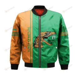 Florida A_M Rattlers Bomber Jacket 3D Printed Half Style