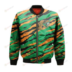 Florida A_M Rattlers Bomber Jacket 3D Printed Sport Style Team Logo Pattern