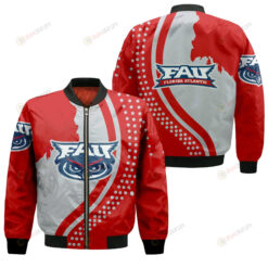 Florida Atlantic Owls - USA Map Bomber Jacket 3D Printed