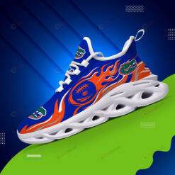 Florida Gators Logo Fireball Pattern 3D Max Soul Sneaker Shoes