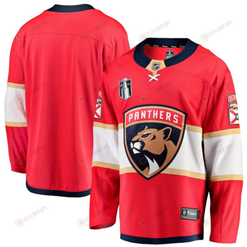 Florida Panthers 2023 Stanley Cup Final Home Breakaway Jersey - Red