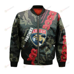 Florida Panthers Bomber Jacket 3D Printed Sport Style Keep Go on