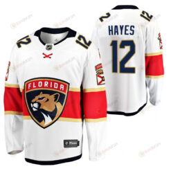 Florida Panthers Jimmy Hayes 12 Away Honor Broadway White Jersey Jersey