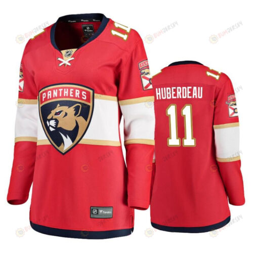 Florida Panthers Jonathan Huberdeau 11 Breakaway Player Home Red Jersey - Women Jersey