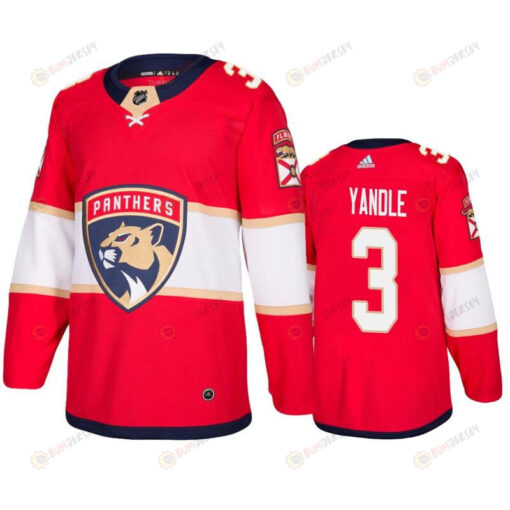 Florida Panthers Keith Yandle 3 Home Red Jersey Jersey