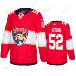 Florida Panthers MacKenzie Weegar 52 Home Red Jersey Jersey